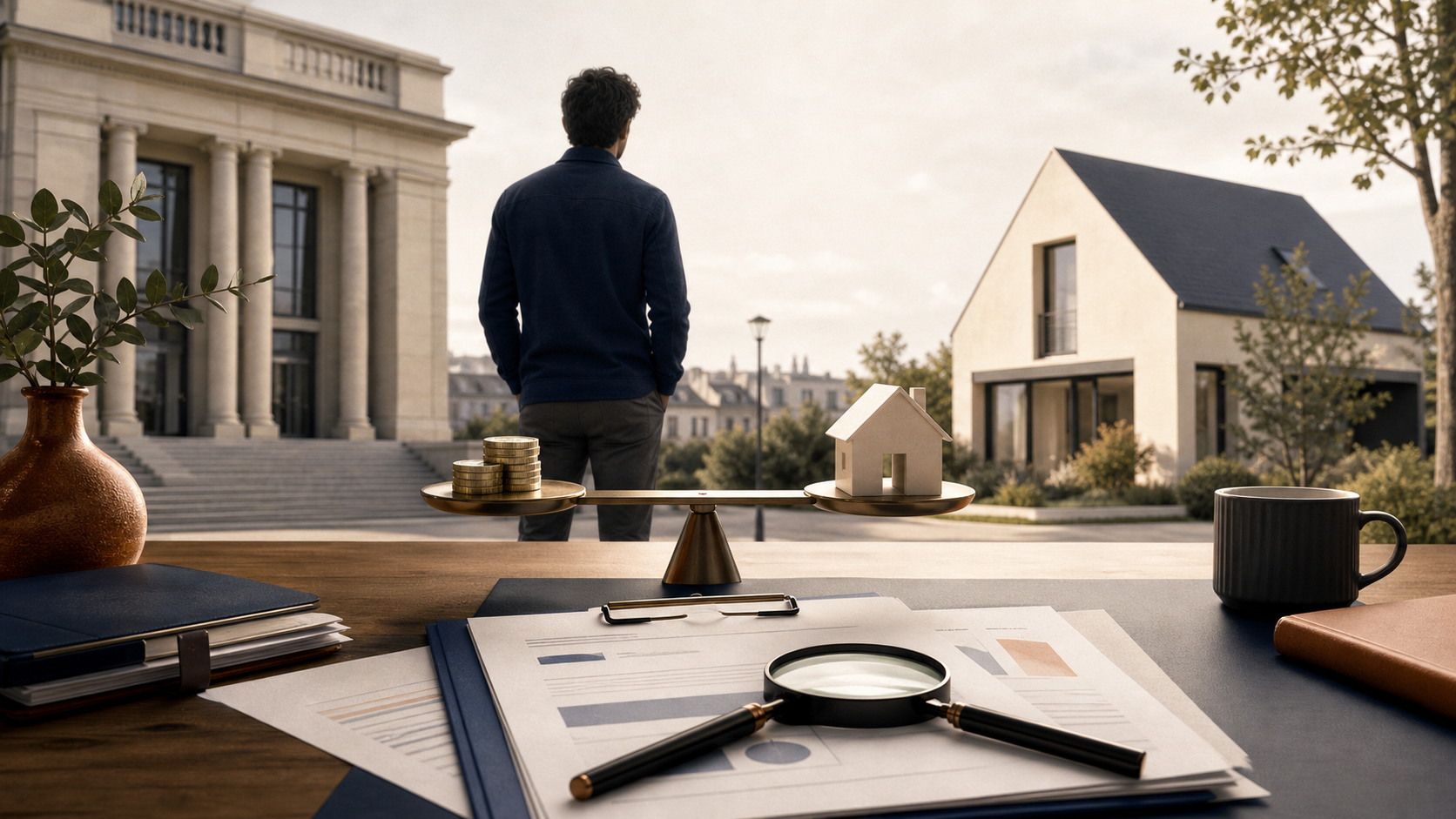 Illustration éditoriale ExpertAssur.net — Crédit immobilier sans apport : est-ce encore possible ?