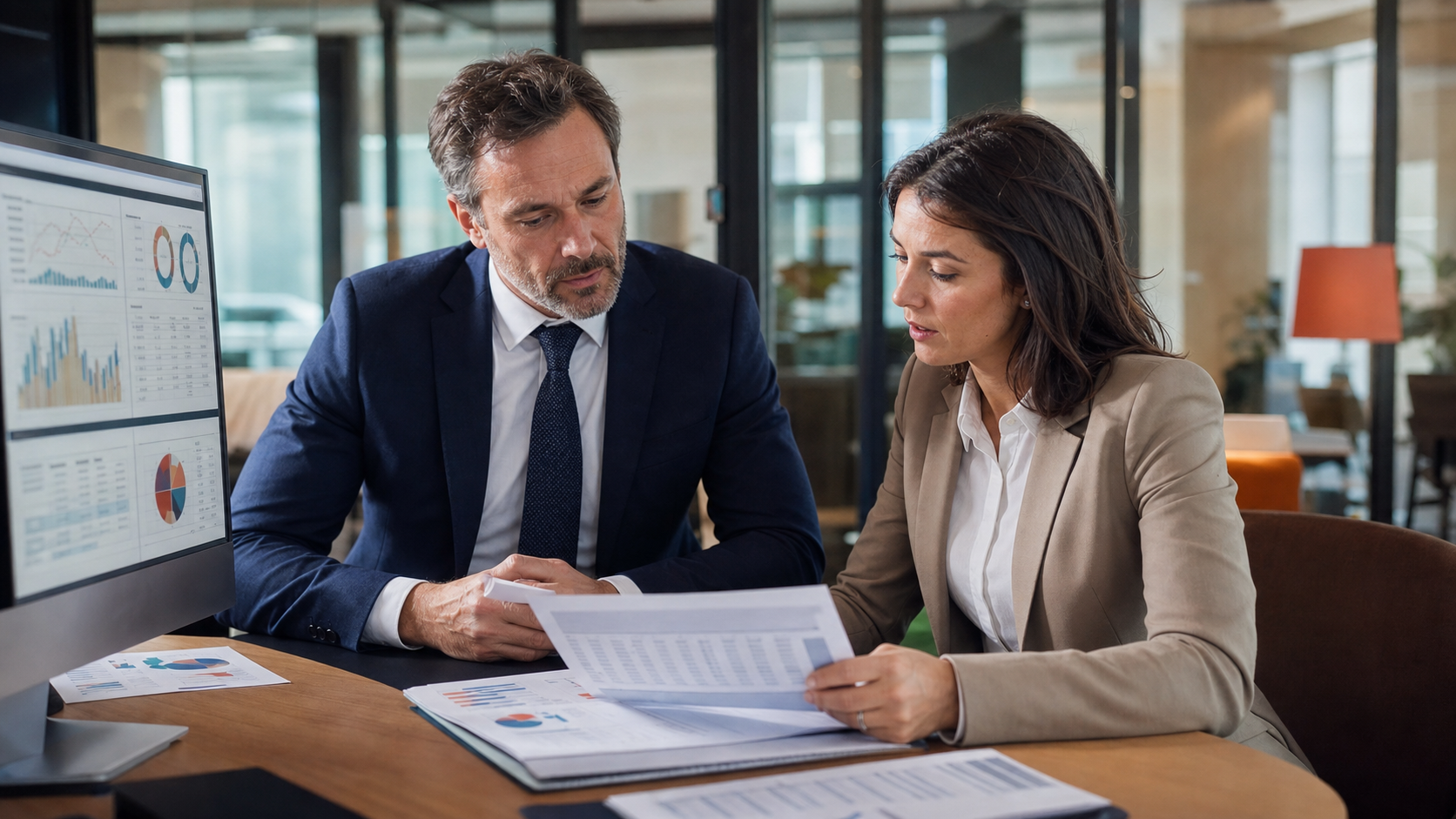 Professionnels de la finance analysant réglementation AMF, crédit immobilier et taux d’usure.