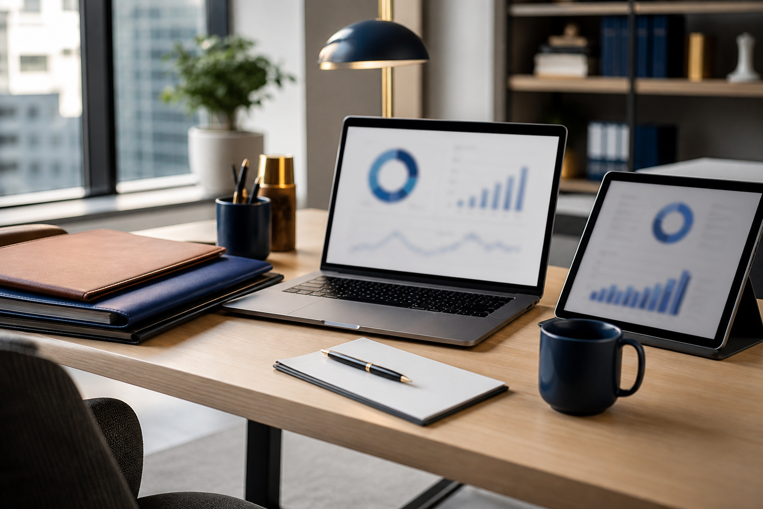 Professionnel assurance préparant la facturation électronique sur un dossier client.